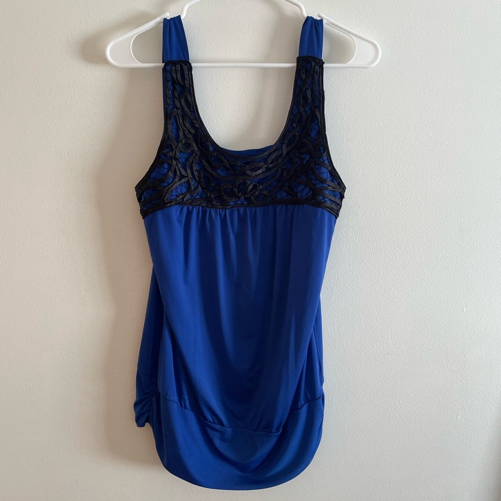 Maurice’s Royal Blue Blouse - Picture 1 of 4